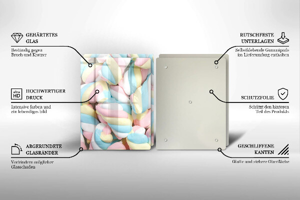 Worktop protector Colorful foams