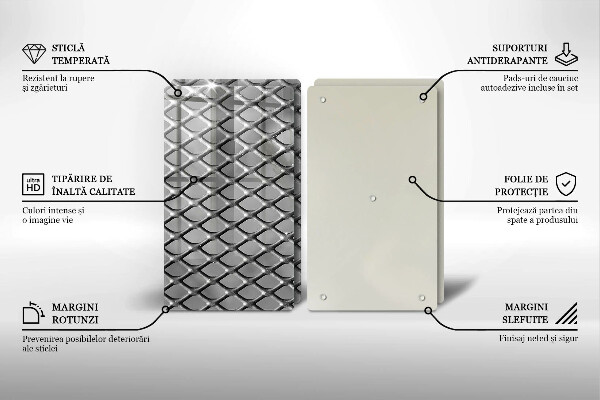Worktop protector Metal grille