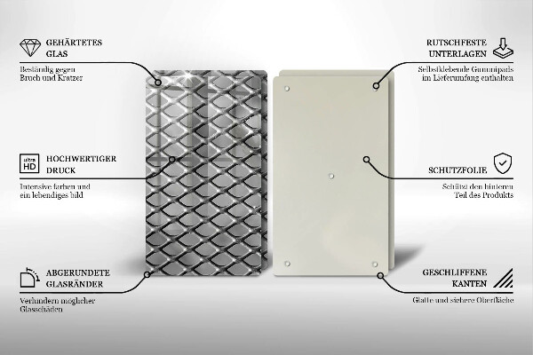 Worktop protector Metal grille