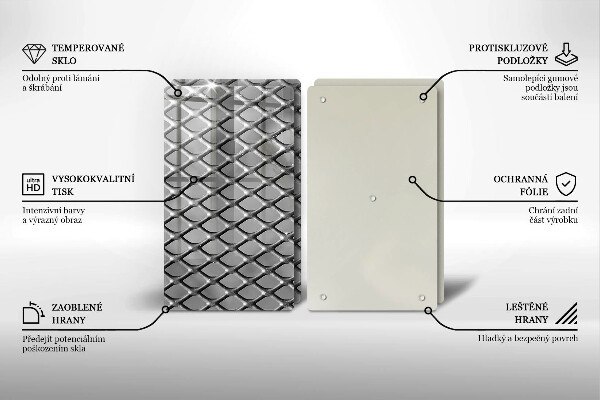 Worktop protector Metal grille