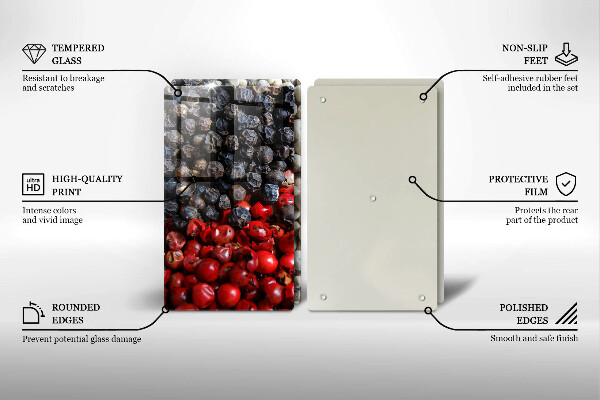 Worktop protector Black pepper