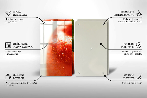 Worktop protector Red pepper