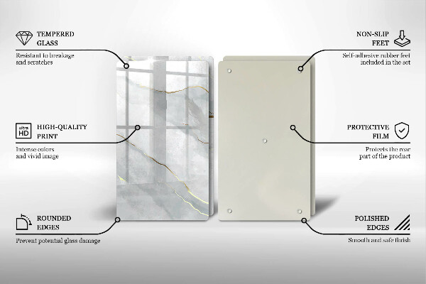 Worktop protector Stone texture