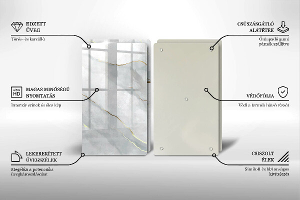 Worktop protector Stone texture