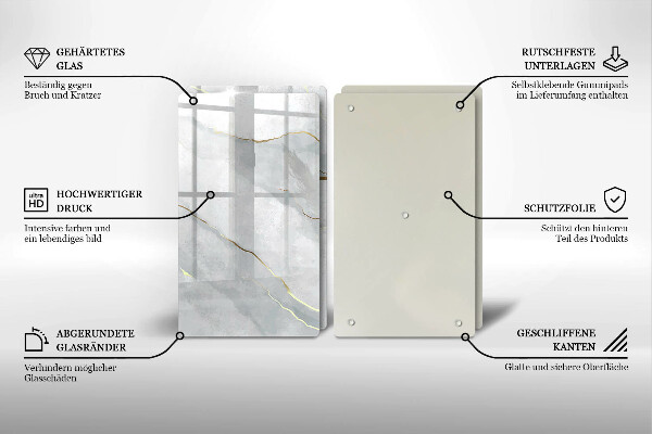 Worktop protector Stone texture