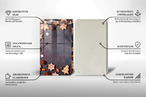 Worktop protector Gingerbread Christmas