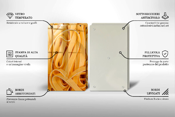 Worktop protector Tagliatelle pasta