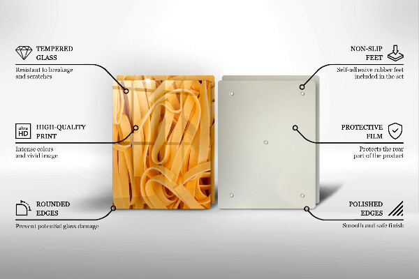 Worktop protector Tagliatelle pasta