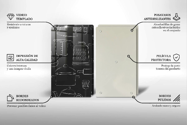 Worktop protector Drawing kitchen accessories