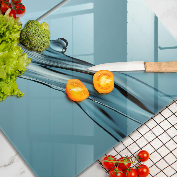 Worktop protector Water on a blue background