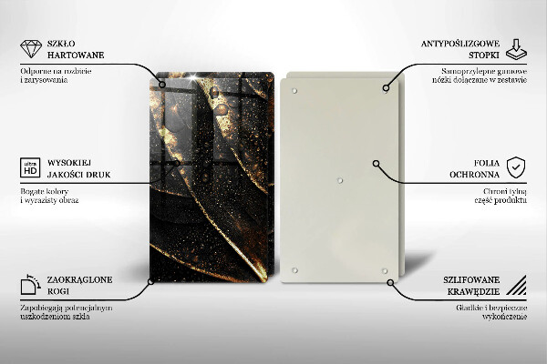 Worktop protector Golden leaf