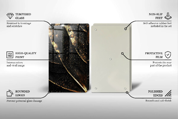 Worktop protector Golden leaf