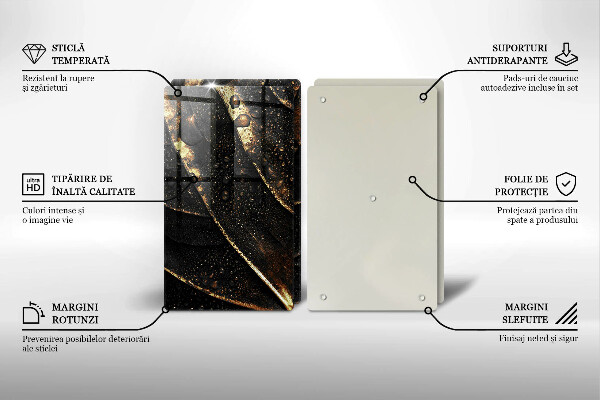 Worktop protector Golden leaf