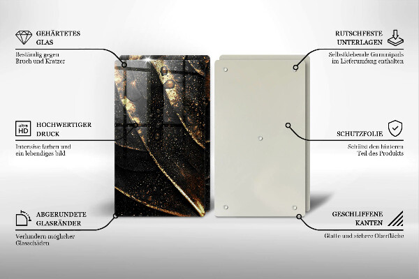 Worktop protector Golden leaf