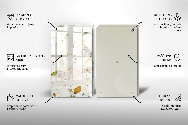 Worktop protector Falling leaves