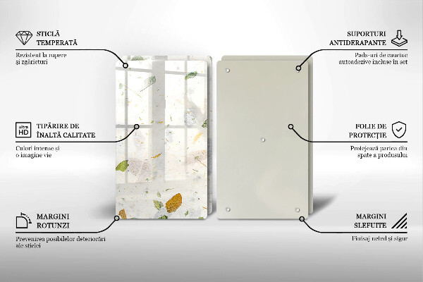 Worktop protector Falling leaves