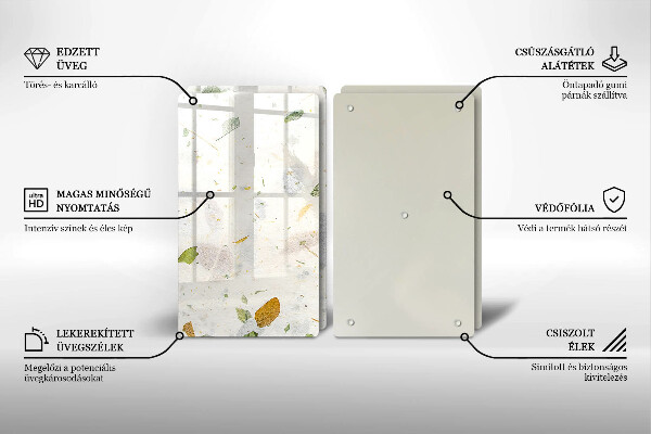 Worktop protector Falling leaves