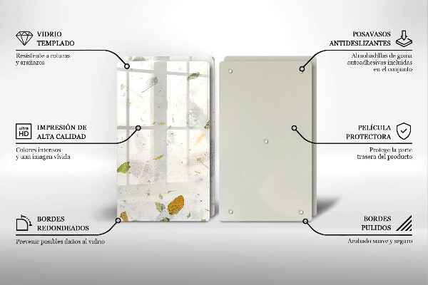 Worktop protector Falling leaves