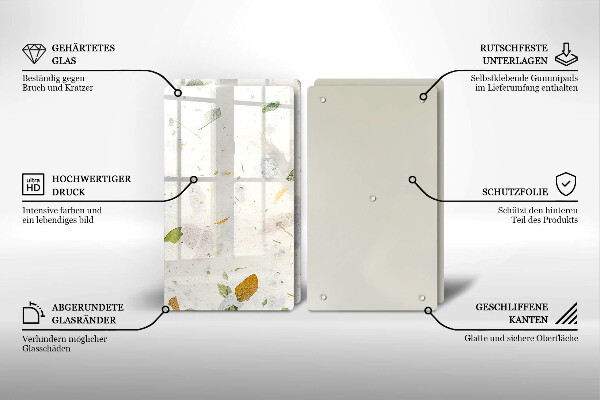 Worktop protector Falling leaves