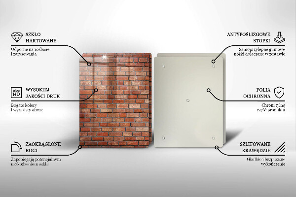 Chopping board Brick wall