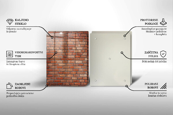 Chopping board Brick wall