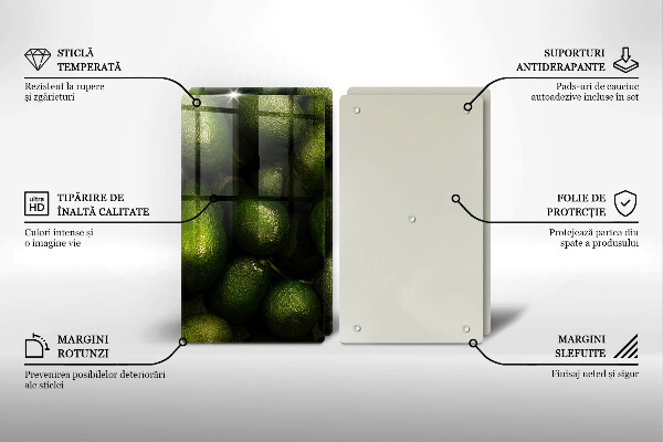 Chopping board Avocado fruit