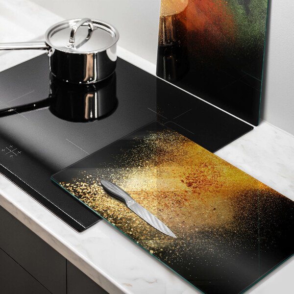 Chopping board Colorful spices