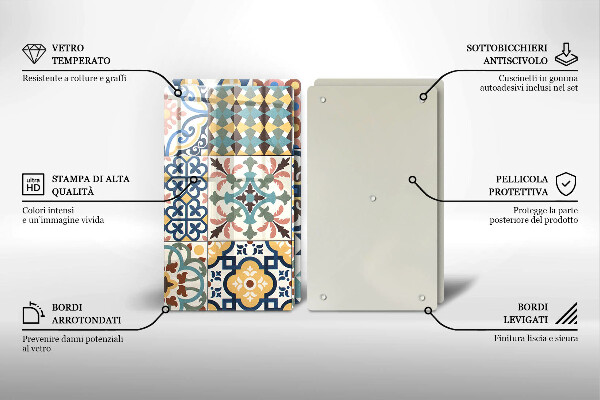 Chopping board Decorative tiles