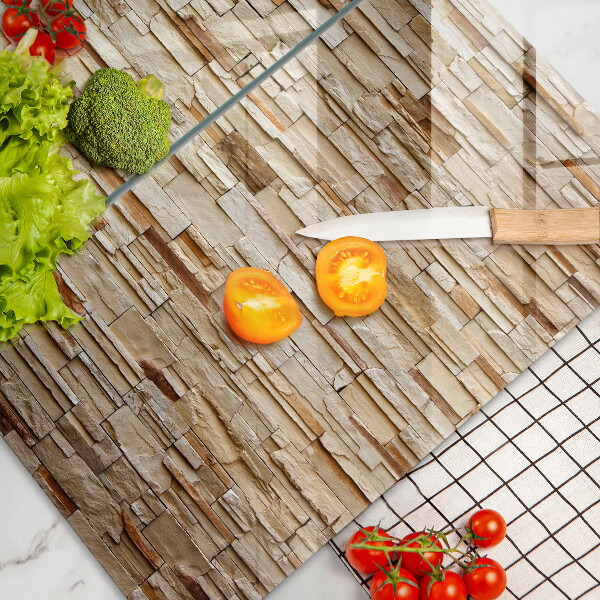 Chopping board Decorative texture stones