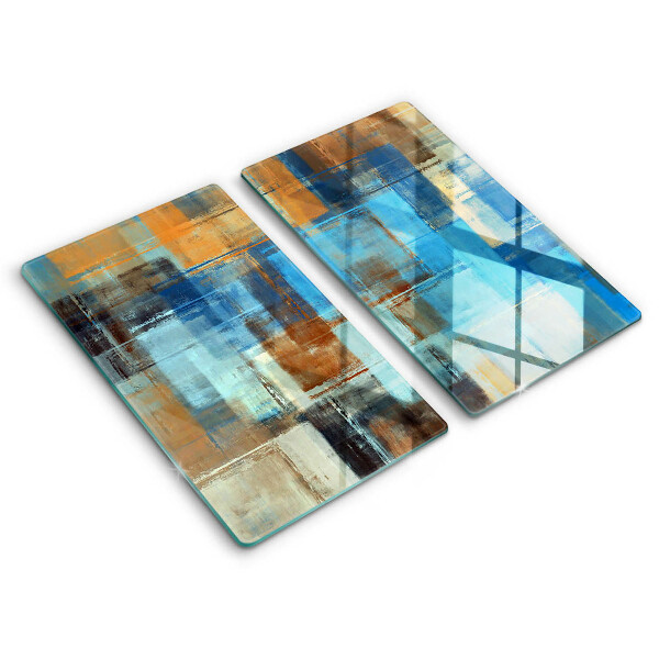 Chopping board Painted background