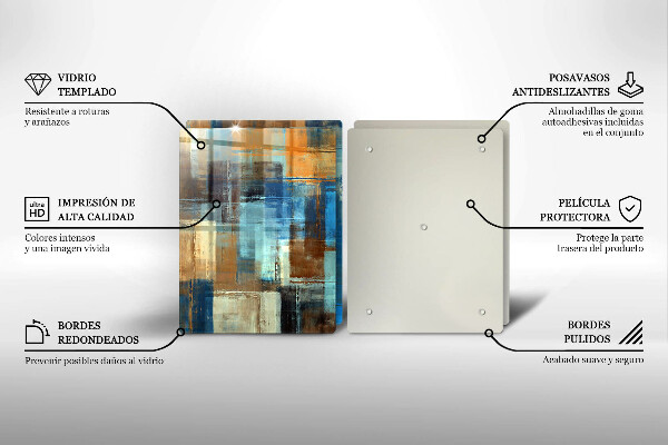 Chopping board Painted background
