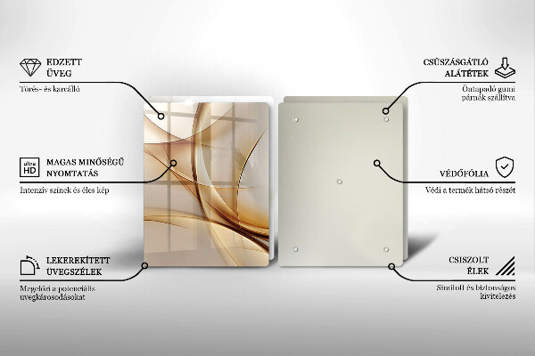 Chopping board Abstraction shapes