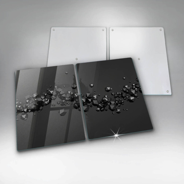 Chopping board 3D shapes abstraction