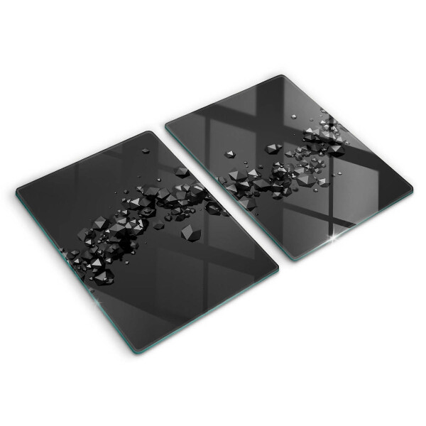 Chopping board 3D shapes abstraction