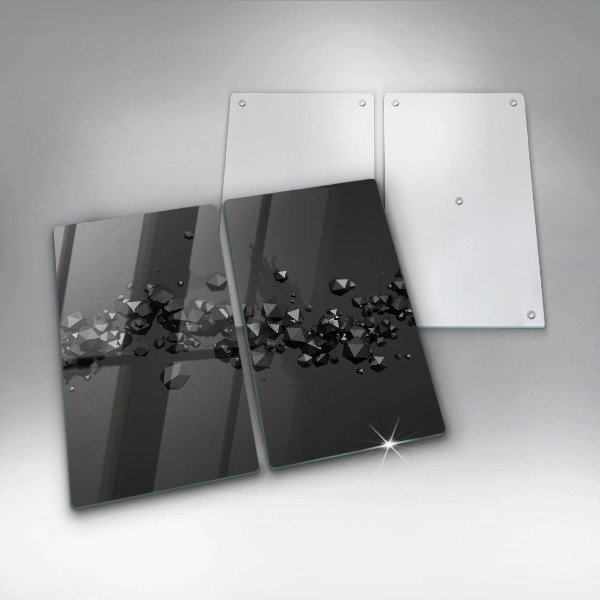 Chopping board 3D shapes abstraction