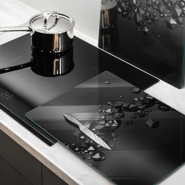 Chopping board 3D shapes abstraction