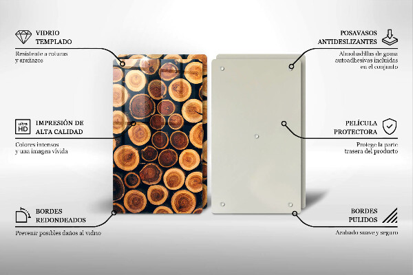 Chopping board Wooden stumps of trees