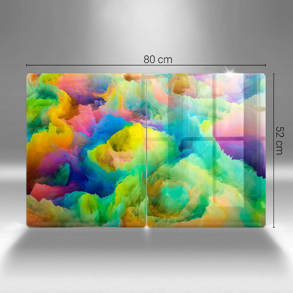 Chopping board Colorful abstraction