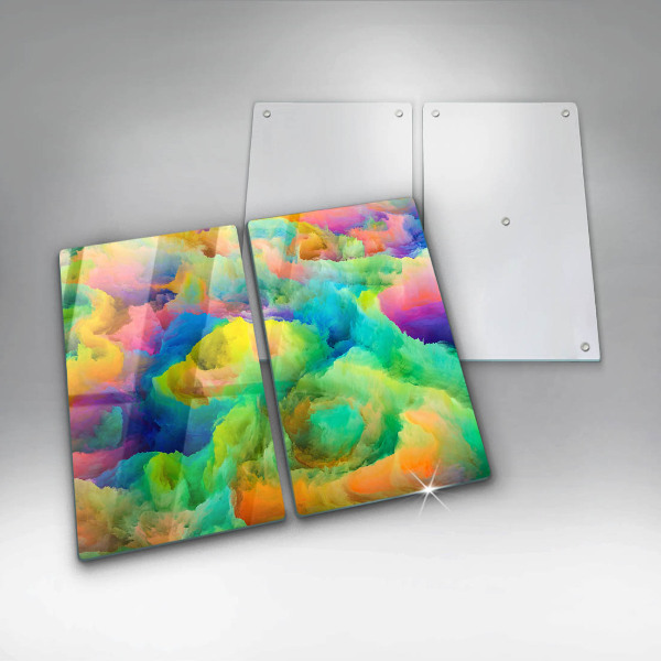 Chopping board Colorful abstraction