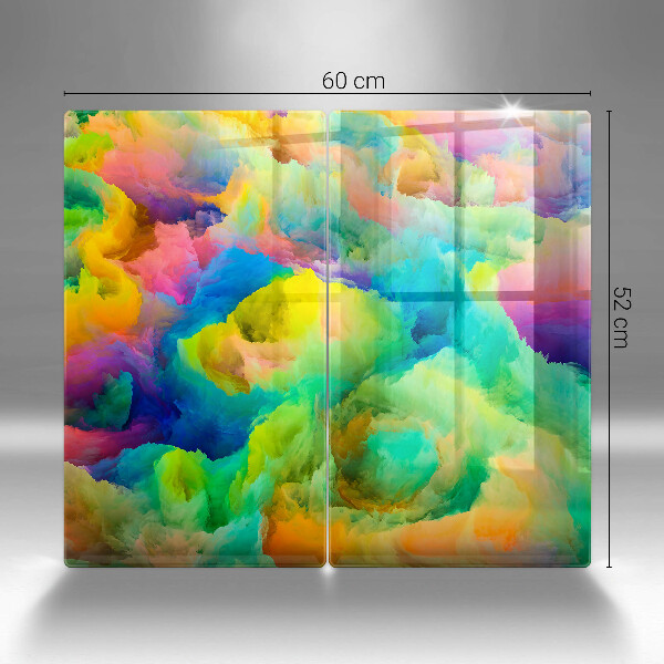 Chopping board Colorful abstraction