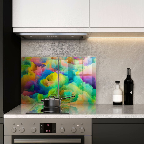 Chopping board Colorful abstraction