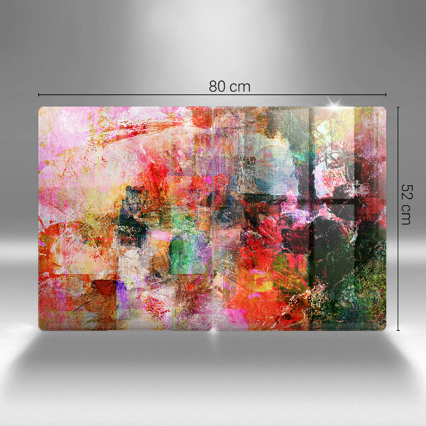 Chopping board Paint abstraction