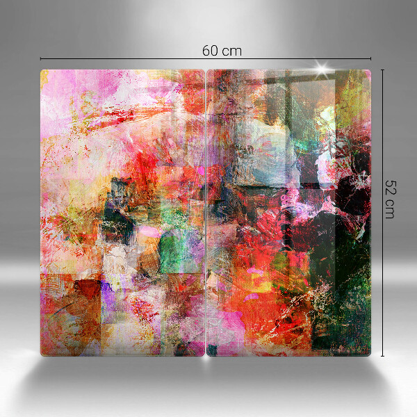 Chopping board Paint abstraction