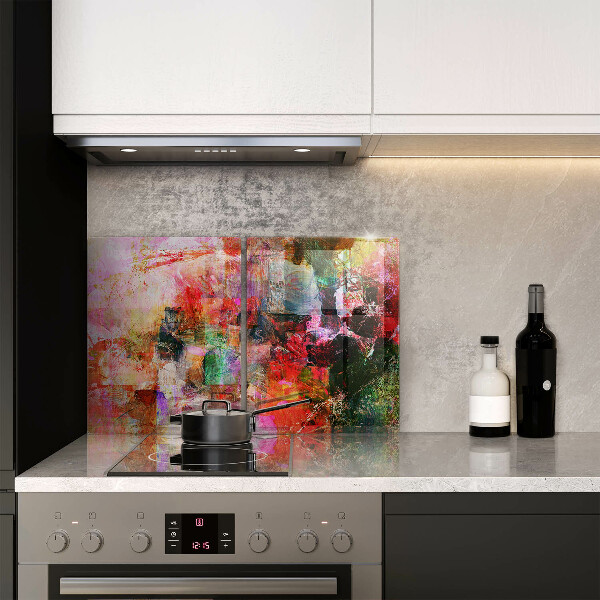 Chopping board Paint abstraction