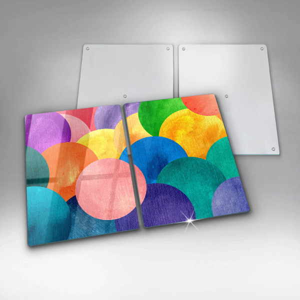 Chopping board Colorful wheels
