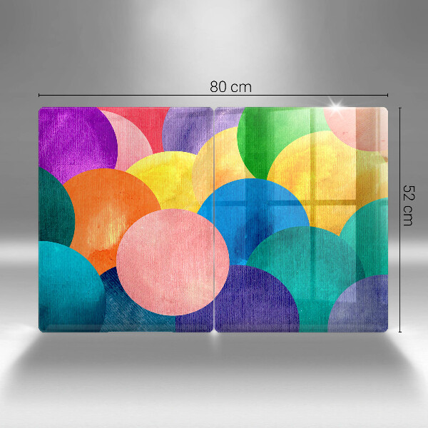 Chopping board Colorful wheels