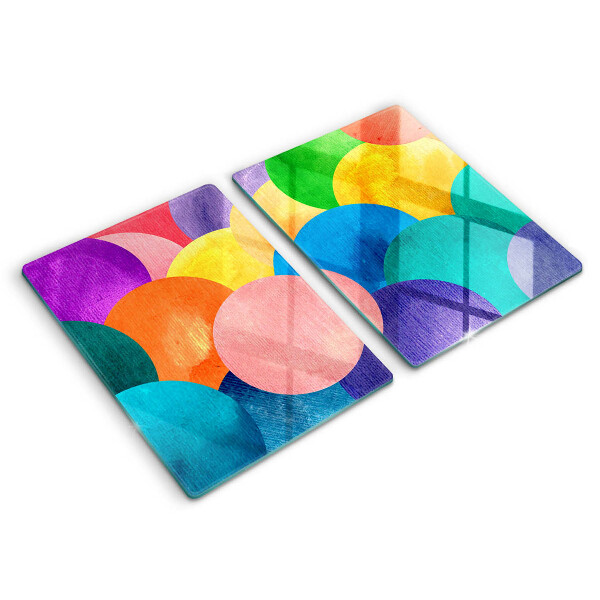 Chopping board Colorful wheels
