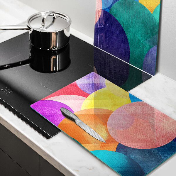 Chopping board Colorful wheels