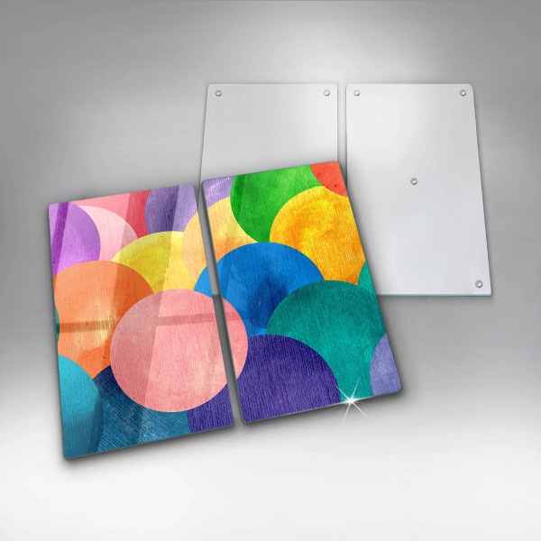 Chopping board Colorful wheels