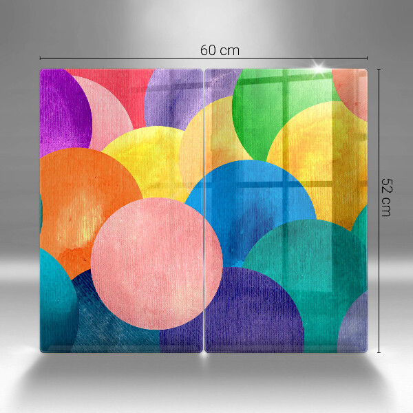 Chopping board Colorful wheels